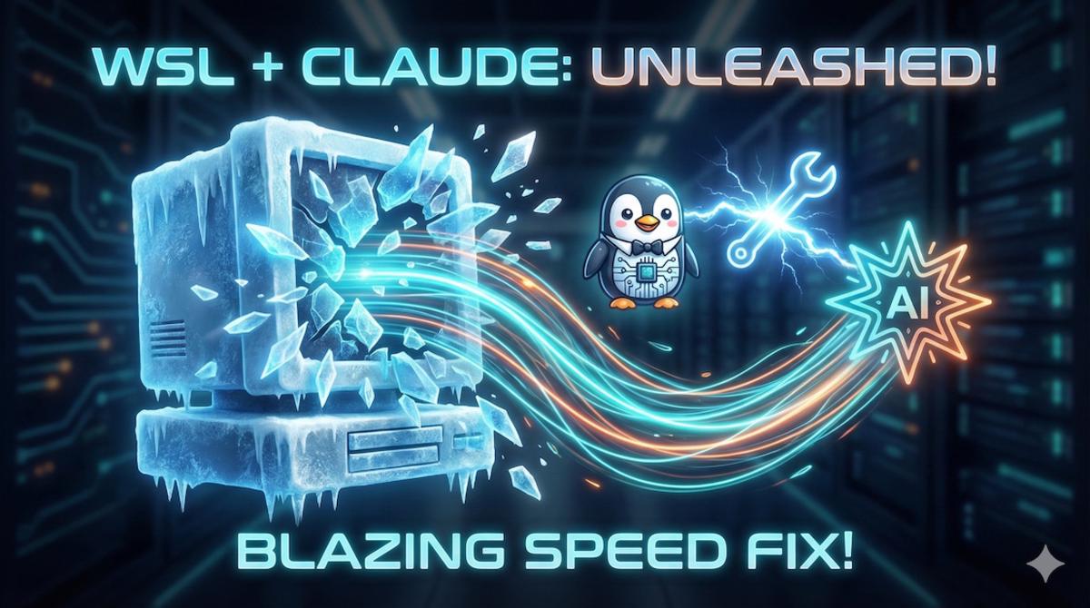 Fixing Claude Code slowness in WSL