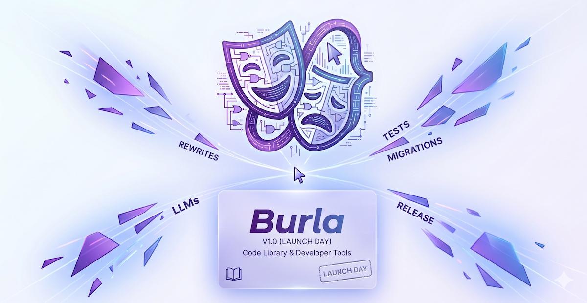 Burla is finally public